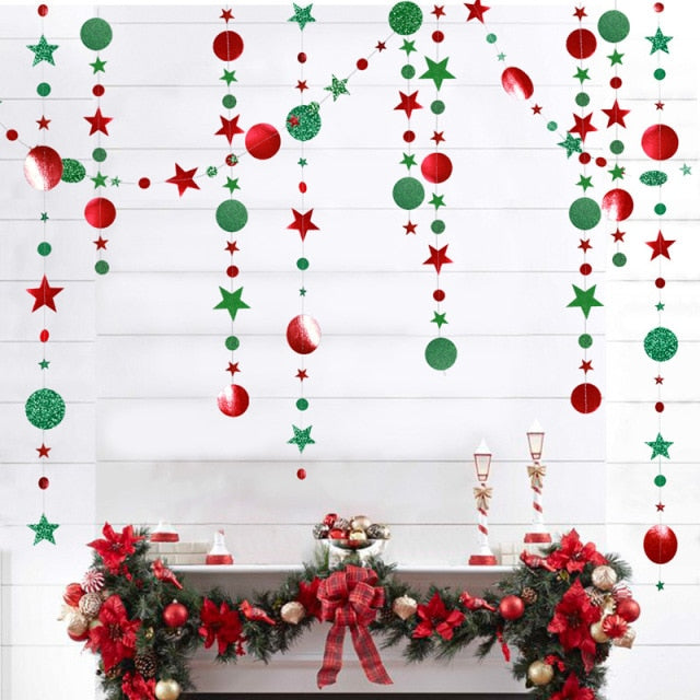 Christmas Ornaments 4m Twinkle Pendant Hanging Garland