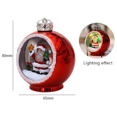 Christmas Hollow LED Ball Christmas Decoration