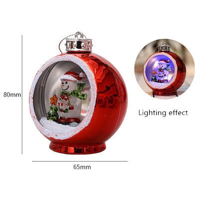 Christmas Hollow LED Ball Christmas Decoration