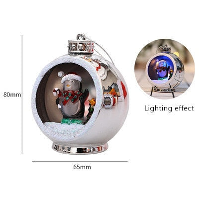Christmas Hollow LED Ball Christmas Decoration