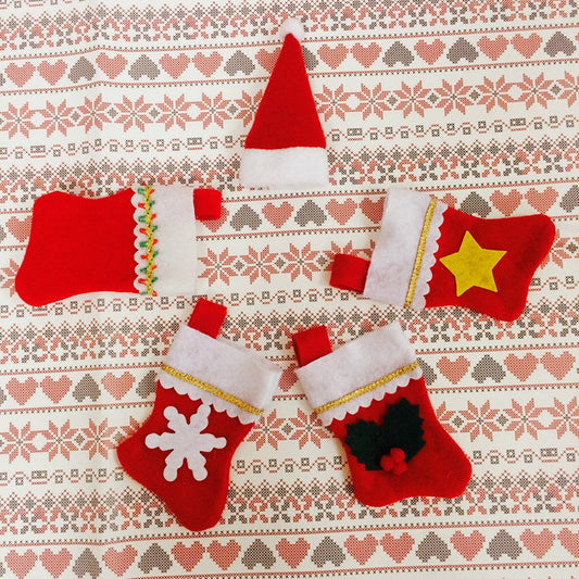 Cute Mini Christmas Decoration Stockings