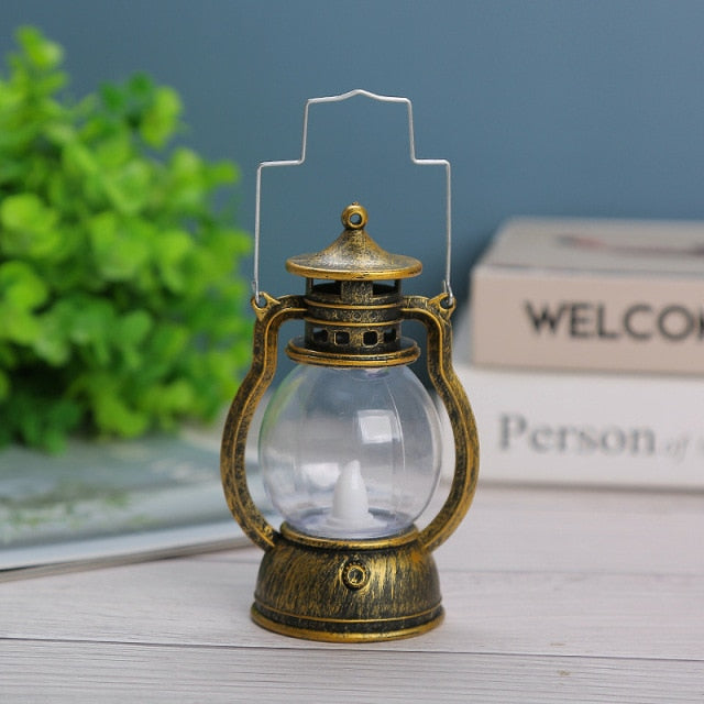 Santa Claus Snowman Lantern Light Christmas Tree Ornament - Christmas Trees USA