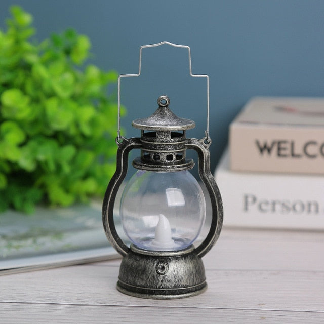 Santa Claus Snowman Lantern Light Christmas Tree Ornament - Christmas Trees USA