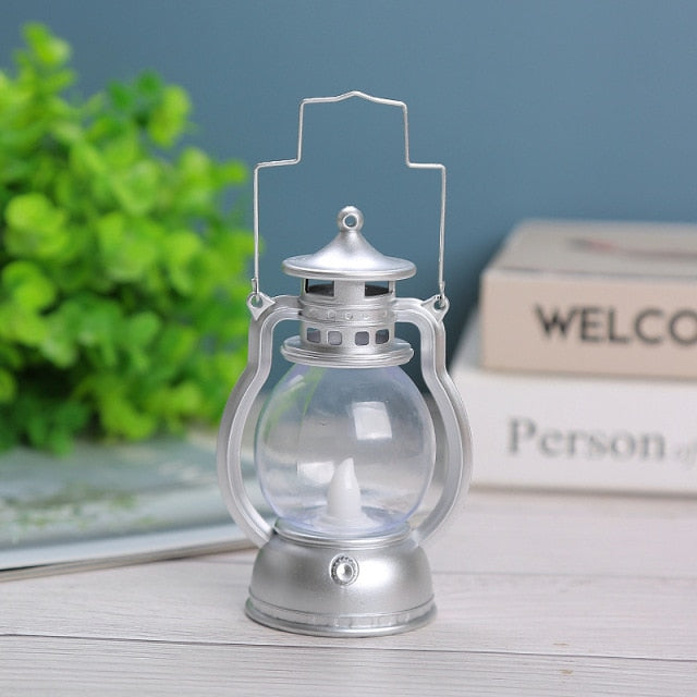 Santa Claus Snowman Lantern Light Christmas Tree Ornament - Christmas Trees USA