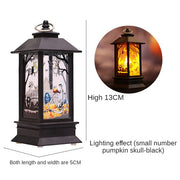 Santa Claus Snowman Lantern Light Christmas Tree Ornament - Christmas Trees USA