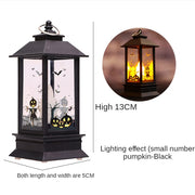 Santa Claus Snowman Lantern Light Christmas Tree Ornament - Christmas Trees USA