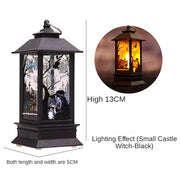 Santa Claus Snowman Lantern Light Christmas Tree Ornament - Christmas Trees USA