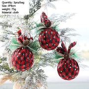 Christmas Ornament Set Glass Christmas Ball White Foam Plastic Ball