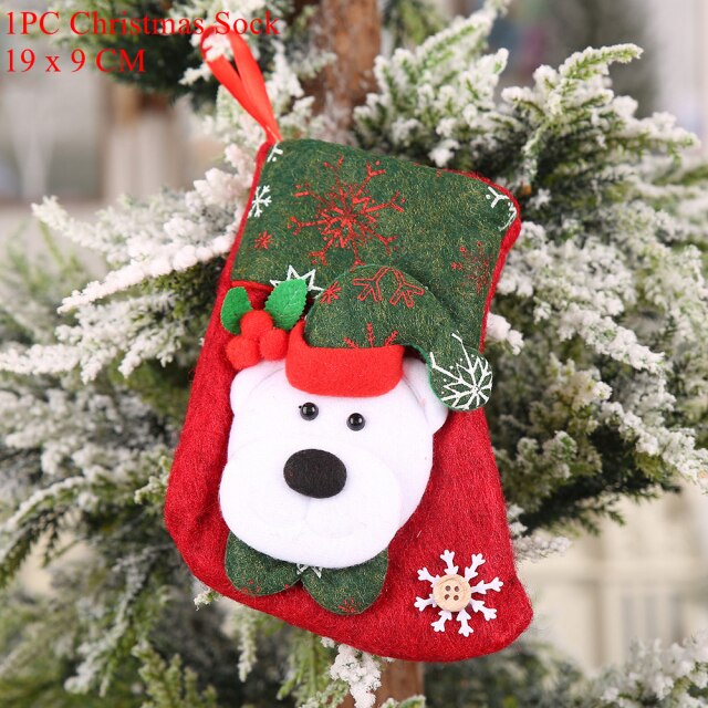 Christmas Decoration Stockings Candy Socks - Christmas Trees USA