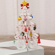 Christmas Tree Children's Handmade DIY Stereo Wooden Christmas Tree Scene