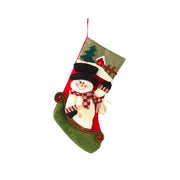 Large Christmas Stockings Knitted Faceless