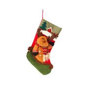 Large Christmas Stockings Knitted Faceless