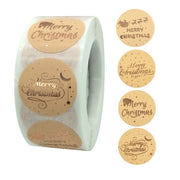 500 Pcs Round Paper Stickers for Gift Bags