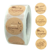 500 Pcs Round Paper Stickers for Gift Bags