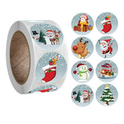 500 Pcs Round Paper Stickers for Gift Bags