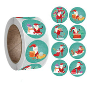 500 Pcs Round Paper Stickers for Gift Bags