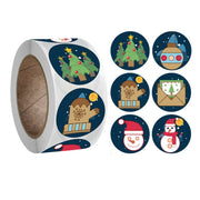 500 Pcs Round Paper Stickers for Gift Bags