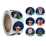 500 Pcs Round Paper Stickers for Gift Bags