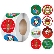 500 Pcs Round Paper Stickers for Gift Bags