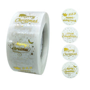 500 Pcs Round Paper Stickers for Gift Bags