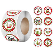 500 Pcs Round Paper Stickers for Gift Bags