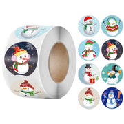 500 Pcs Round Paper Stickers for Gift Bags