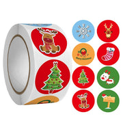 500 Pcs Round Paper Stickers for Gift Bags