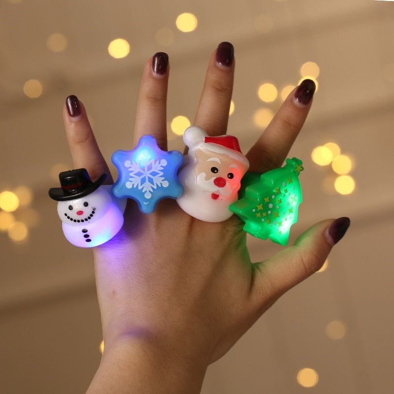 Christmas Gift Merry Christms Party Finger Lights - Christmas Trees USA