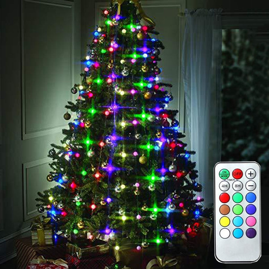 20M LED RGB DIY Christmas Tree Fairy Light Waterproof Copper Wire - Christmas Trees USA