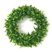 42cm Artificial Leaf Wreath Garland - Christmas Trees USA