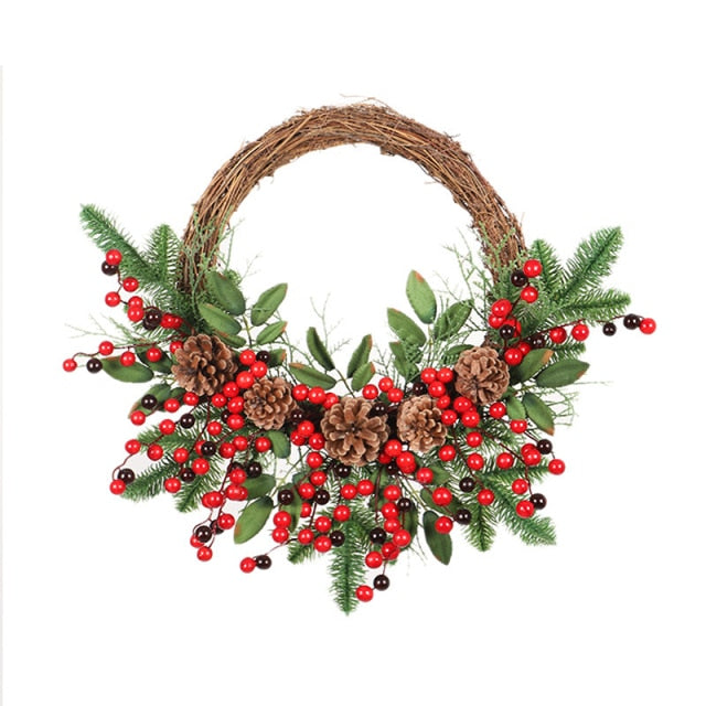 Christmas Bow Wreath - Christmas Trees USA