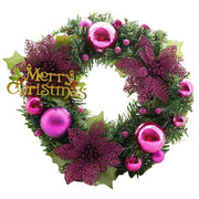 30cm Christmas Ornament Elegant Garland - Christmas Trees USA