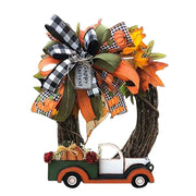 Truck Christmas Wreath Ornament Christmas Red truck - Christmas Trees USA