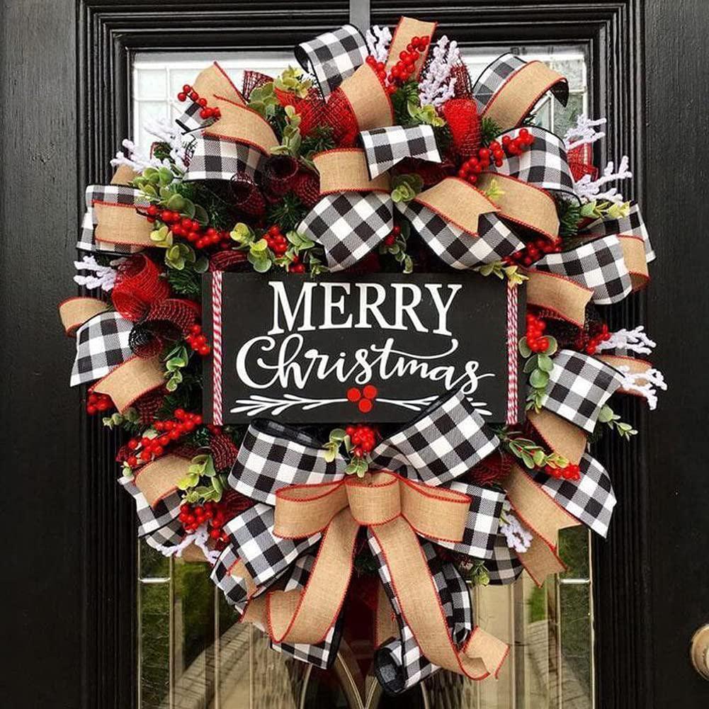 Creative Christmas Door Wreath