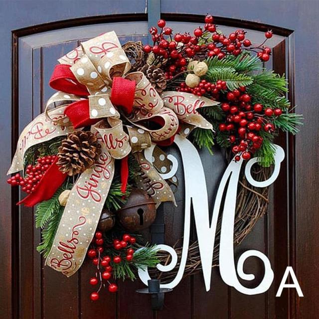 Creative Christmas Door Wreath - Christmas Trees USA