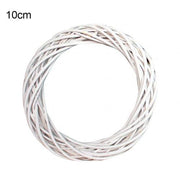 Christmas Rattan Wreath Ornaments - Christmas Trees USA
