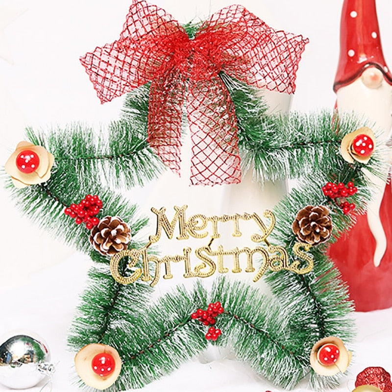 Christmas Wreath Pine Artificial Hanging
