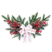 Christmas Wreath Pine Artificial Hanging - Christmas Trees USA