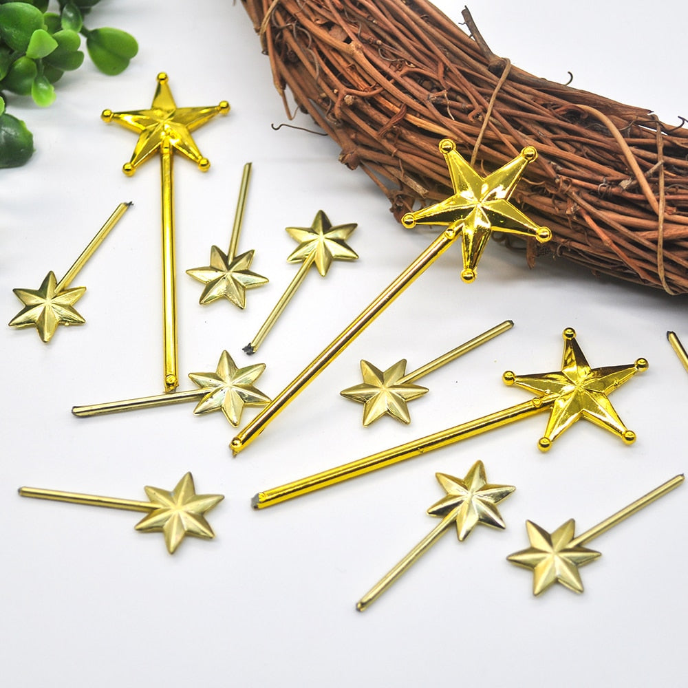 Five-Pointed Star Magic Wand For Christmas Tree Decoration
