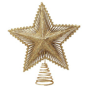 Sparkling Christmas Tree Topper Hollow out Star