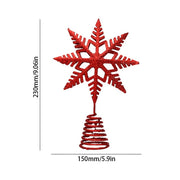 Snowflake Christmas Tree Topper