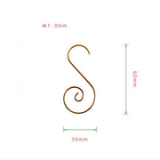 New S-Shaped Christmas Hook For Tree Hanging Ornaments