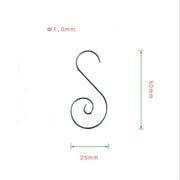 New S-Shaped Christmas Hook For Tree Hanging Ornaments