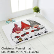 Santa Claus Christmas Mat Outdoor Carpet