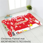Santa Claus Christmas Mat Outdoor Carpet