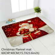 Santa Claus Christmas Mat Outdoor Carpet