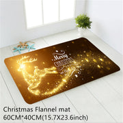Santa Claus Christmas Mat Outdoor Carpet