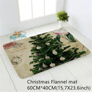 Santa Claus Christmas Mat Outdoor Carpet