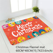 Santa Claus Christmas Mat Outdoor Carpet