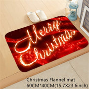 Santa Claus Christmas Mat Outdoor Carpet
